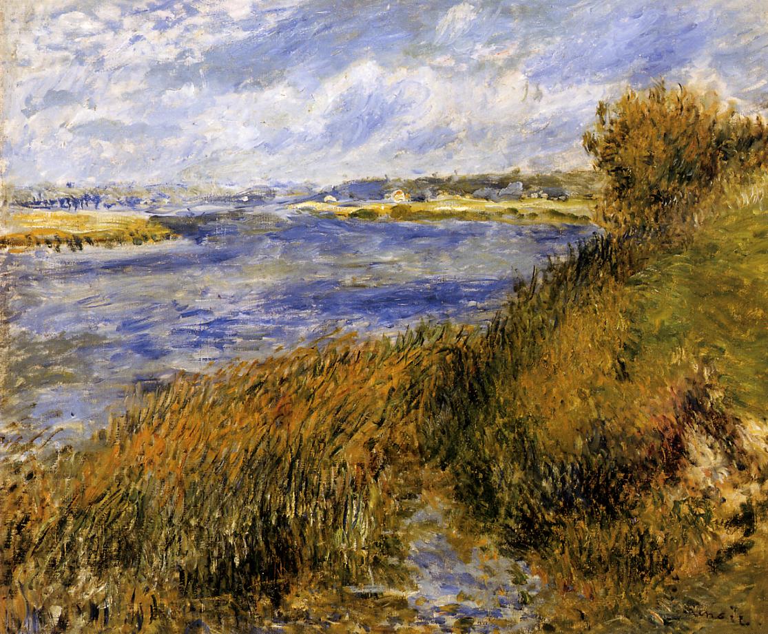 The banks of the Seine at Champrosay 1876